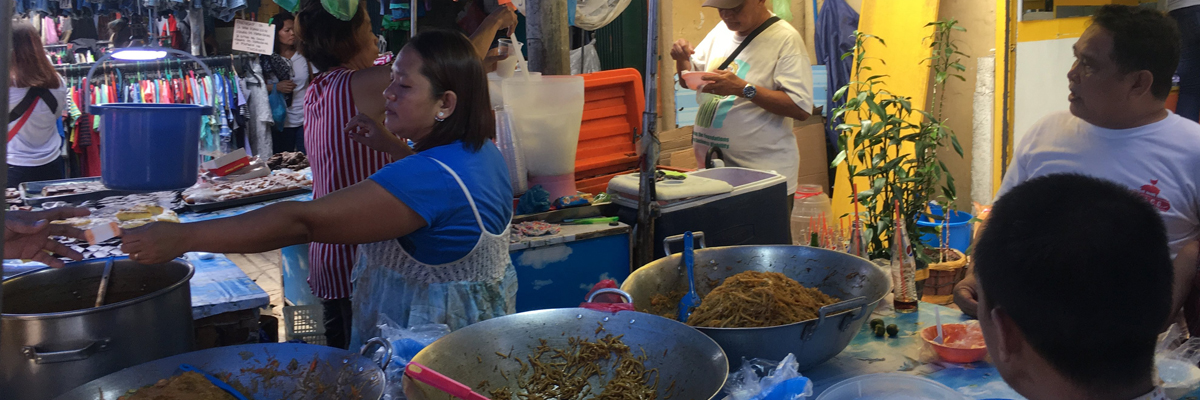 Azië lokale voedsel markt